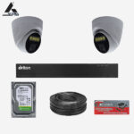 پک دوربین مداربسته 2 کانال سری اقتصادی