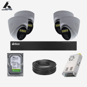 پک دوربین مداربسته 4 کانال سری اقتصادی