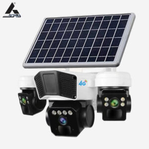 دوربین چرخشی خورشیدی سیمکارتی سه لنز