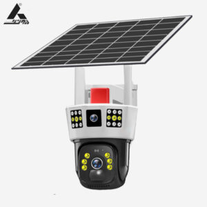 دوربین چرخشی خورشیدی سیمکارتی دو لنز
